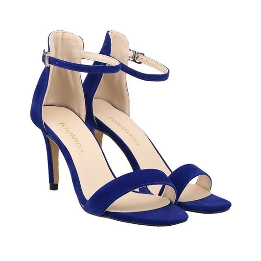 Sexy Open Toe Ankle Strap High Heeel Sandal