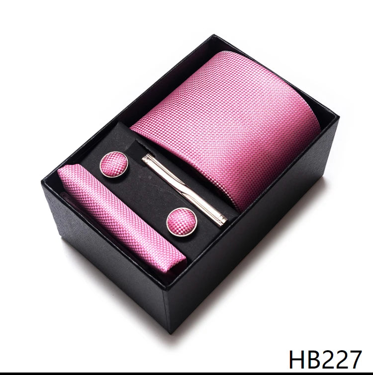 Mix Colors 5pcs Necktie set