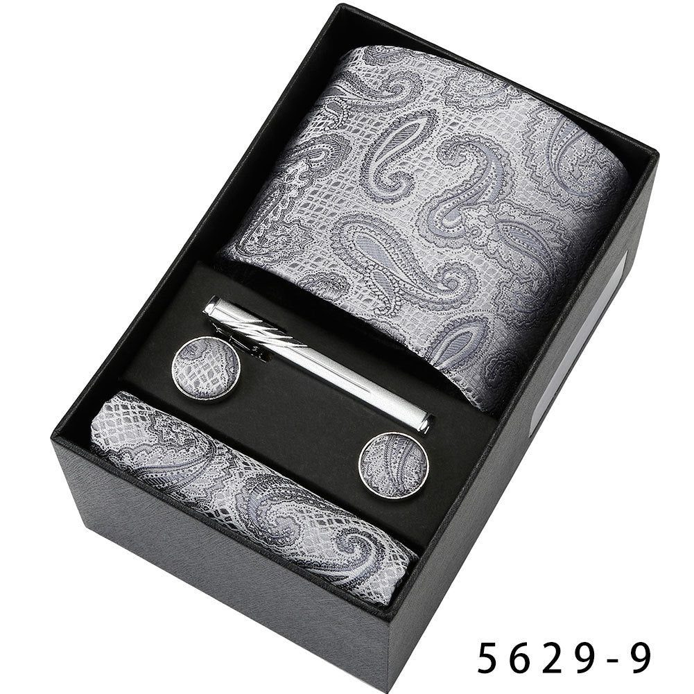 Men's Casual Banquet Five-piece Tie Set