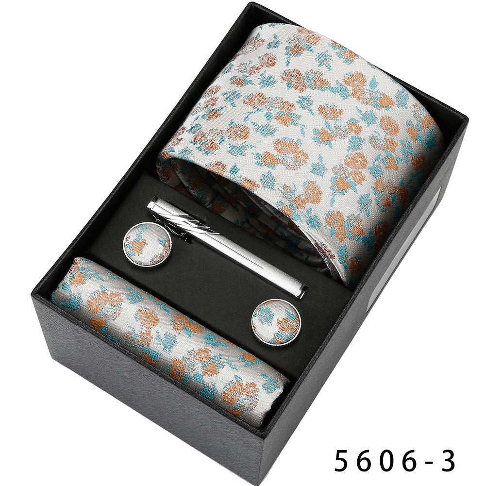 Men's Casual Banquet Five-piece Tie Set