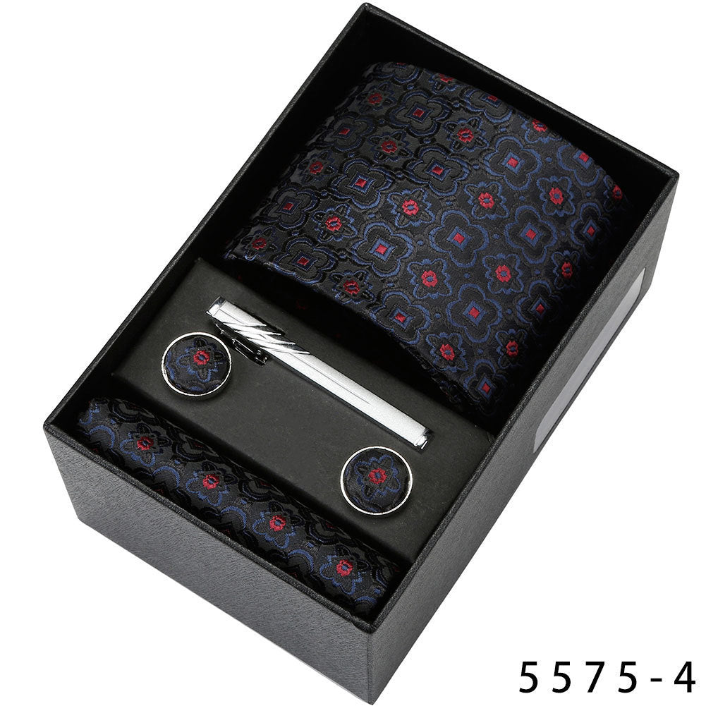Men's Casual Banquet Five-piece Tie Set