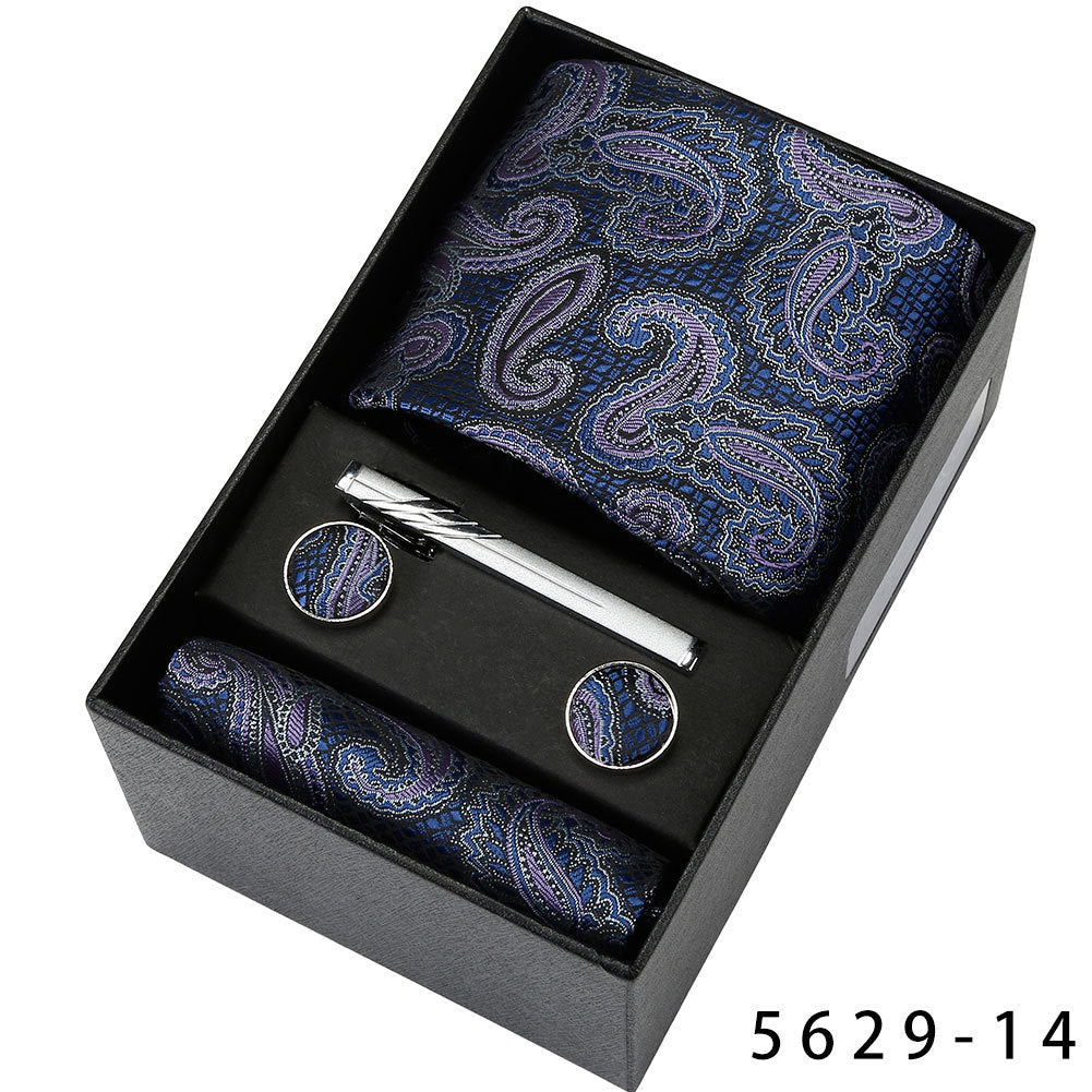 Men's Casual Banquet Five-piece Tie Set