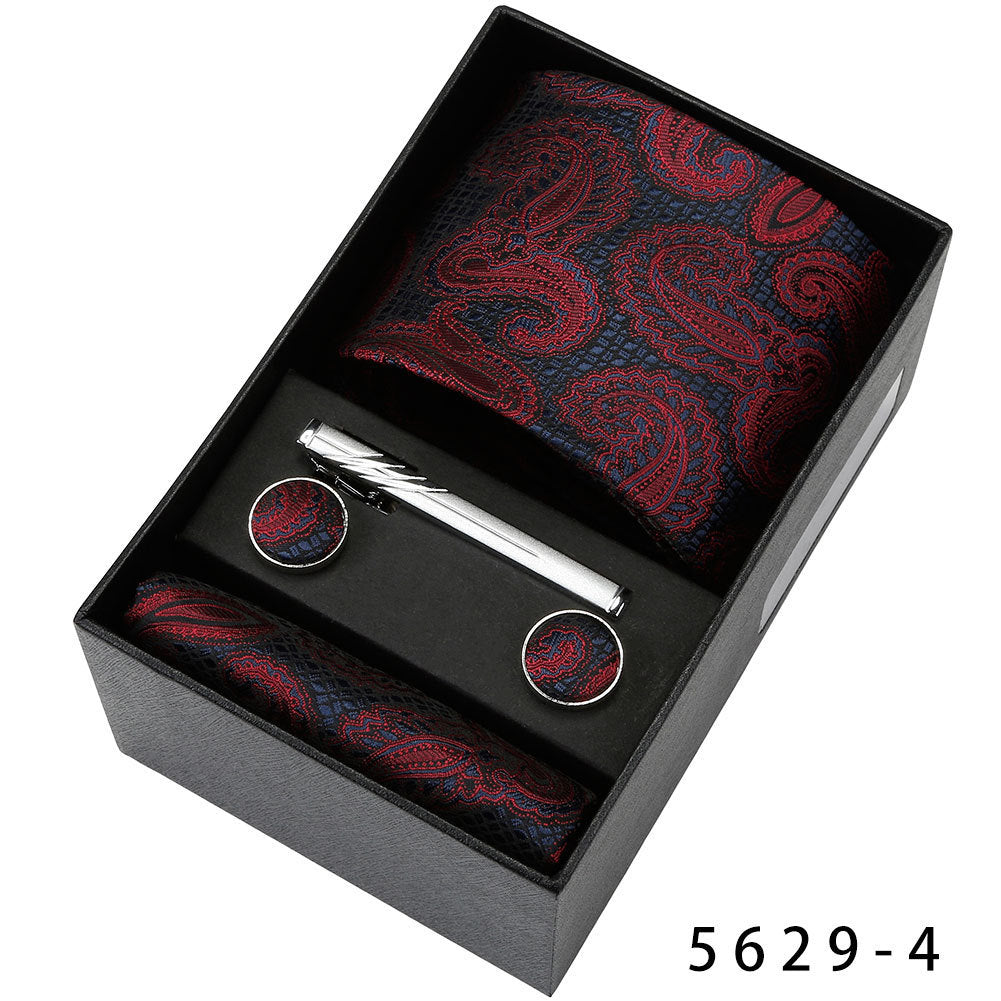 Men's Casual Banquet Five-piece Tie Set
