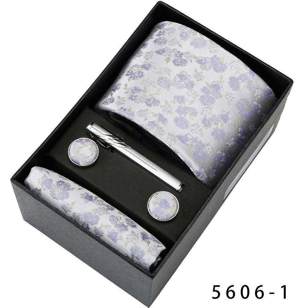 Men's Casual Banquet Five-piece Tie Set